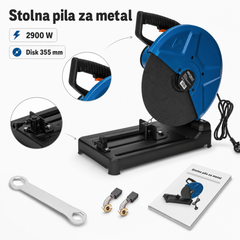Cirkular za rezanje metala 2900W | KD553