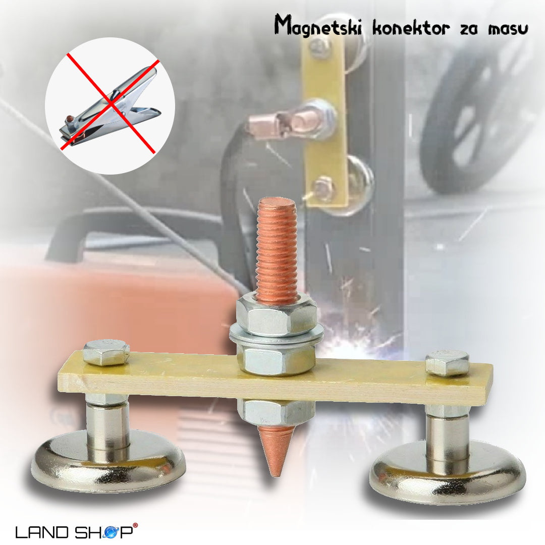 Magnetski konektor za masu