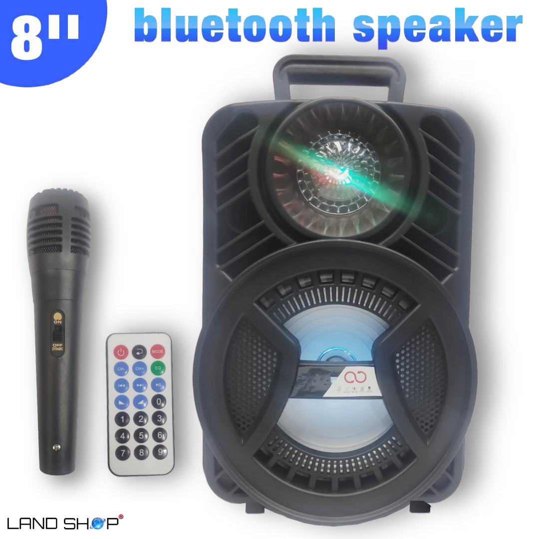 Laser Eye Bluetooth Karaoke Zvučnik s Mikrofonom